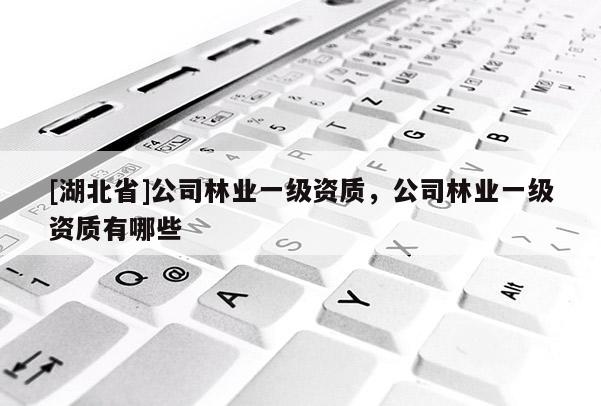 [湖北省]公司林業(yè)一級資質(zhì)，公司林業(yè)一級資質(zhì)有哪些