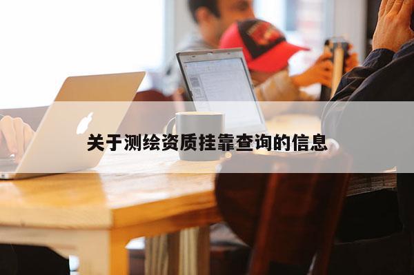 關(guān)于測(cè)繪資質(zhì)掛靠查詢的信息