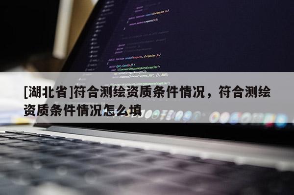 [湖北省]符合測繪資質(zhì)條件情況，符合測繪資質(zhì)條件情況怎么填