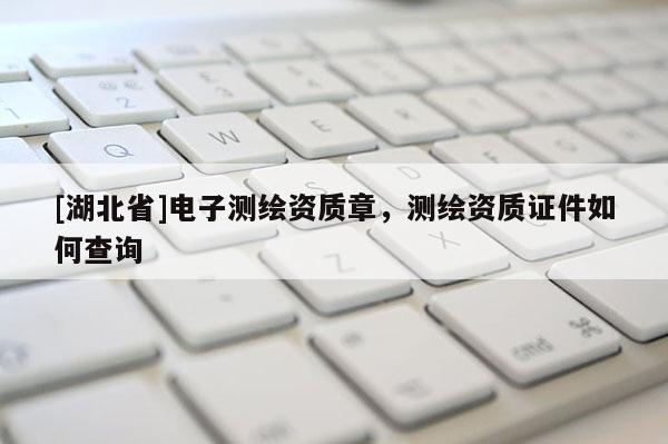 [湖北省]電子測繪資質章，測繪資質證件如何查詢